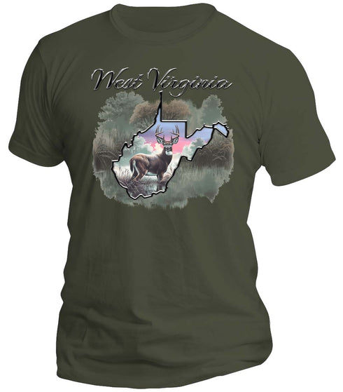 West Virginia Whitetail T-Shirt