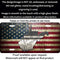WV Distressed Metal RWB Flag License Plate
