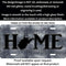 West Virginia Black Home License Plate