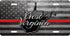 West Virginia Thin Lines License Plate