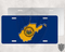 West Virginia Blue and Gold License Plate