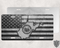 West Virginia BW State Seal License Plate