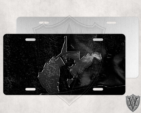 WV Coal Dust License Plate