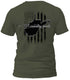 West Virginia Country Roads and Flag T-Shirt
