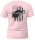 West Virginia Country Roads and Flag T-Shirt