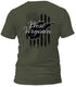 West Virginia Gray and Distressed Flag T-Shirt