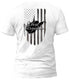 West Virginia Metal Flag T-Shirt