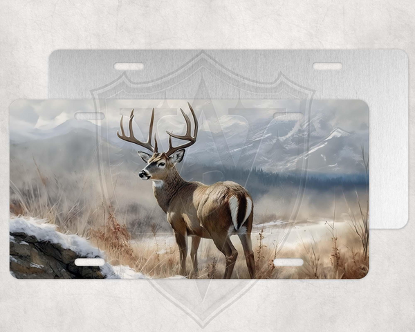 Whitetail Deer License Plate