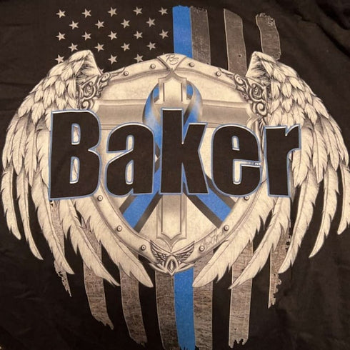 Thin Blue Line Crest T-Shirt