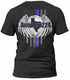 Thin Blue Line Crest T-Shirt