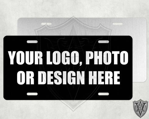 Custom License Plate Upload Your Image