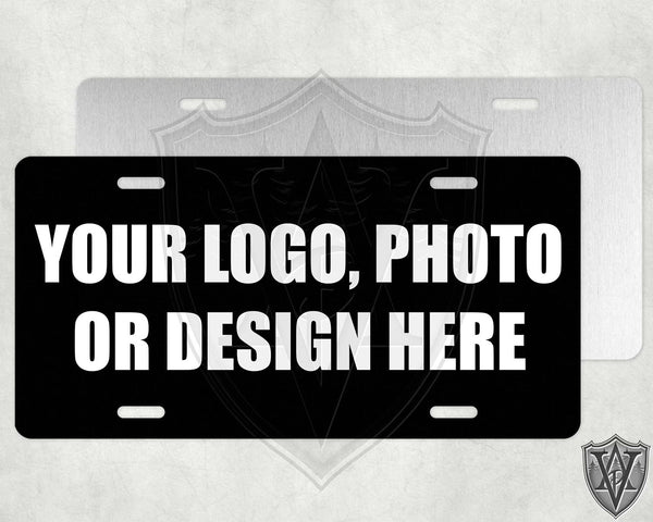 Custom License Plate Upload Your Image